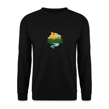 Dinopocalypse - Unisex Pullover - Schwarz - Vorne - Alina (178cm) & Michal (187cm)