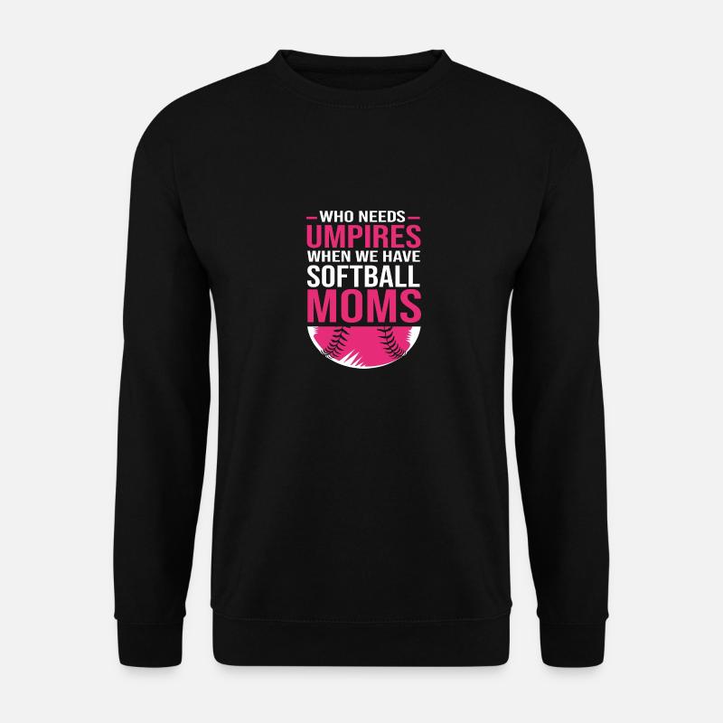 Softball Mom - Unisex Sweatshirt - black