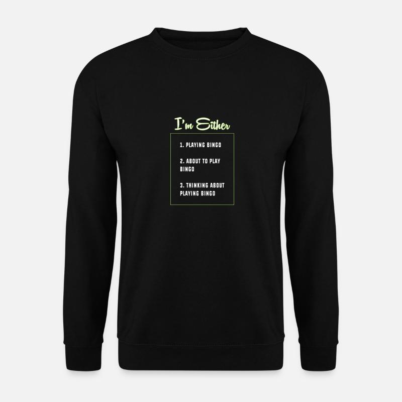Bingo - Unisex Pullover - Schwarz