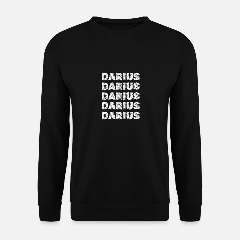 Darius Darius - Unisex Sweatshirt - black