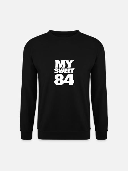 Age 84 - Unisex Sweatshirt - black