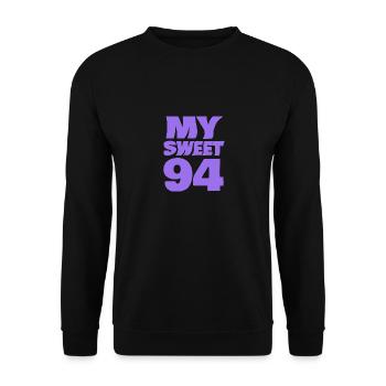 Alter 94 - Unisex Pullover - Schwarz - Vorne - Alina (178cm) & Michal (187cm)