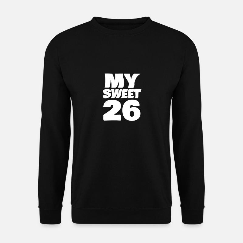 26 - Unisex Pullover - Schwarz
