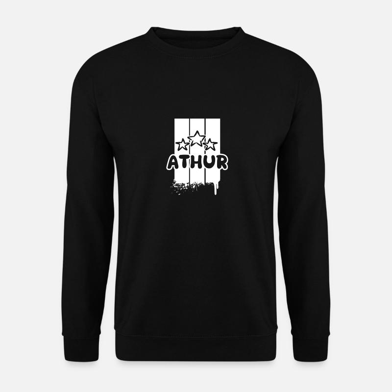 Athur - Unisex Pullover - Schwarz