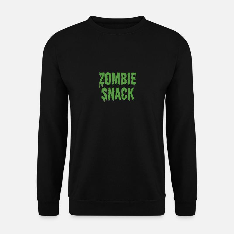 Zombie: Zombie Snack - Unisex Pullover - Schwarz