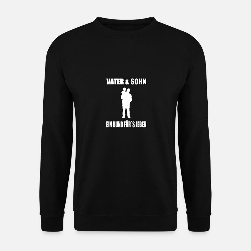 Papa - Unisex Pullover - Schwarz