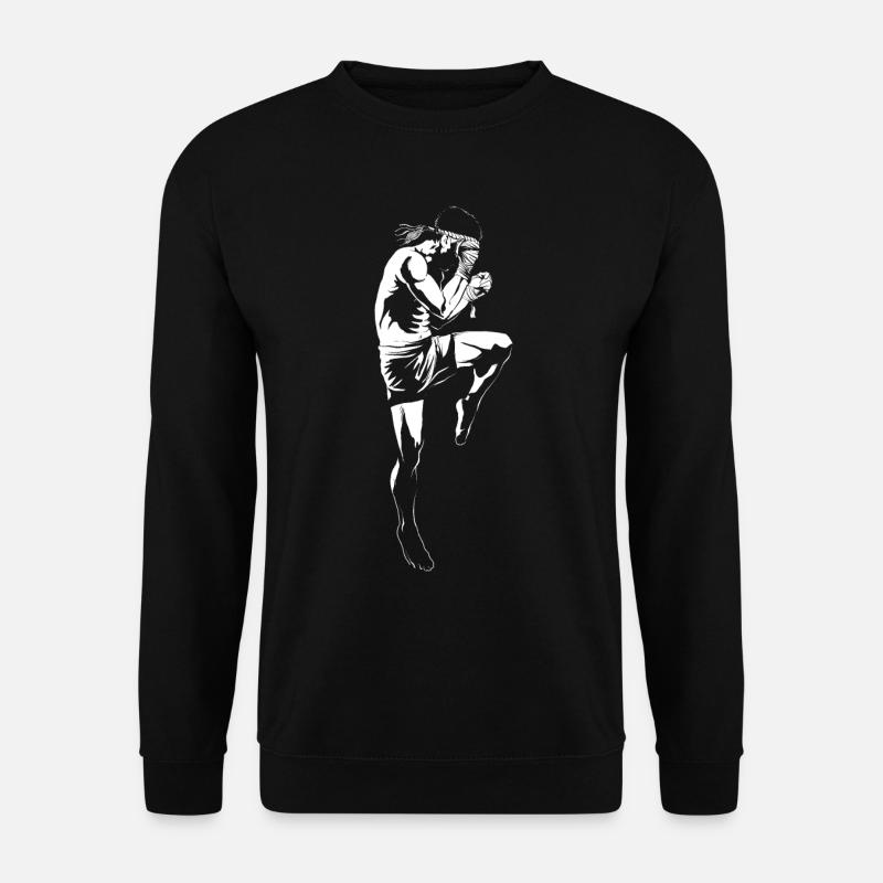 Muay Thai - Unisex Pullover - Schwarz