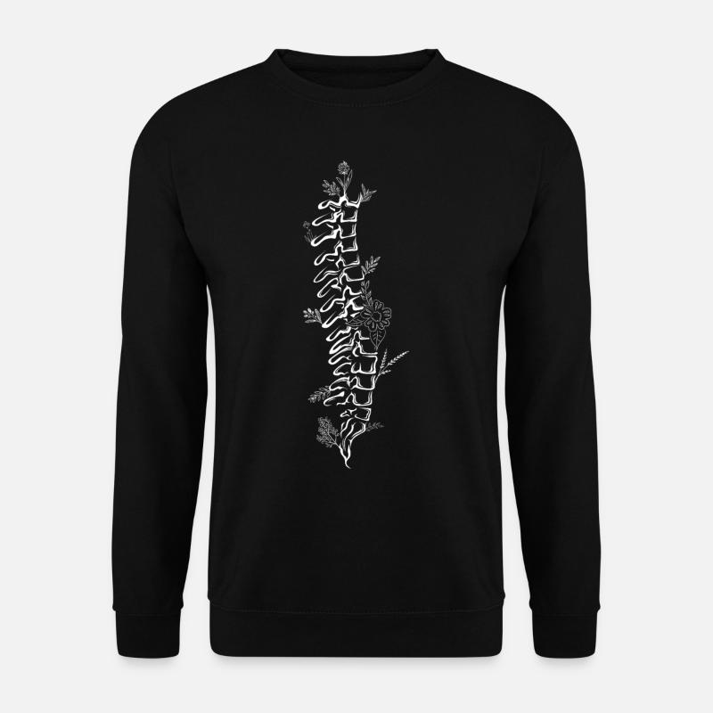 Physiotherapy Physiotherapist Chiropractic Chiro - Unisex Sweatshirt - black