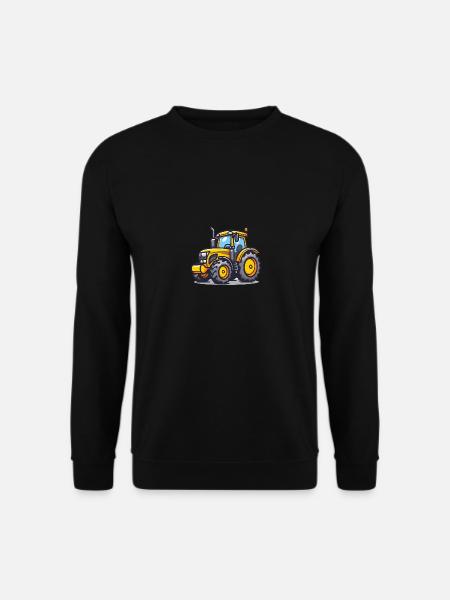 Cute Tractor - Unisex Sweatshirt - black