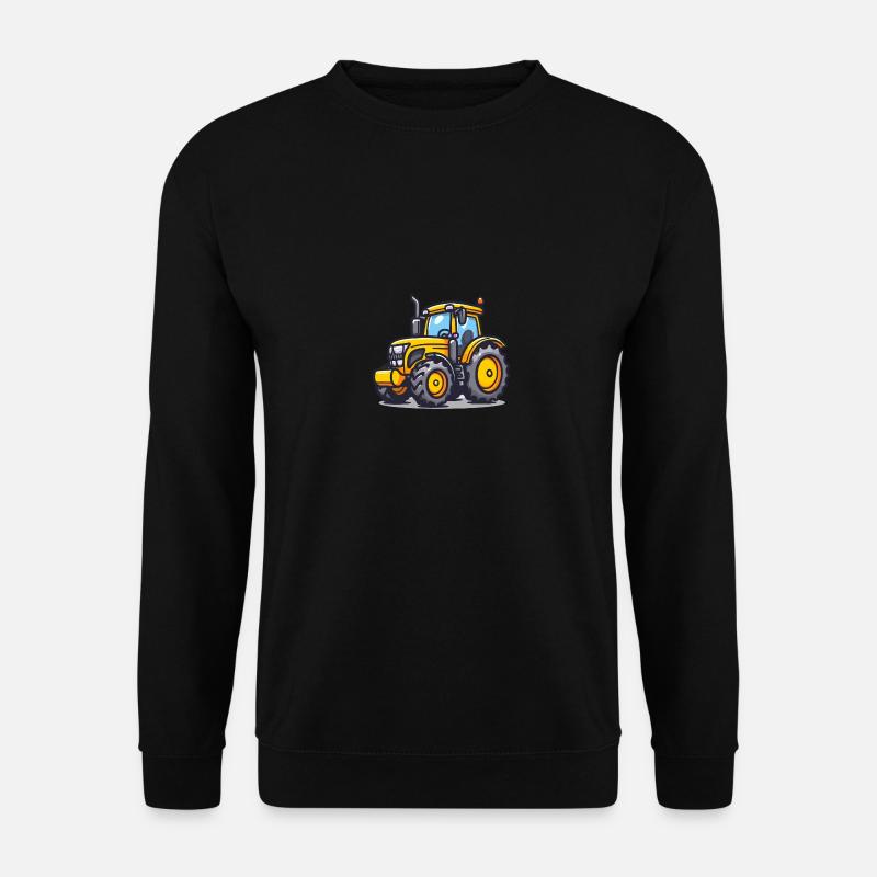 Cute Tractor - Unisex Sweatshirt - black