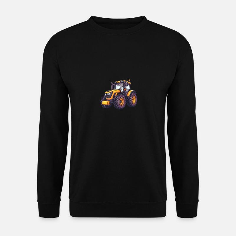 Cute Tractor - Unisex Sweatshirt - black