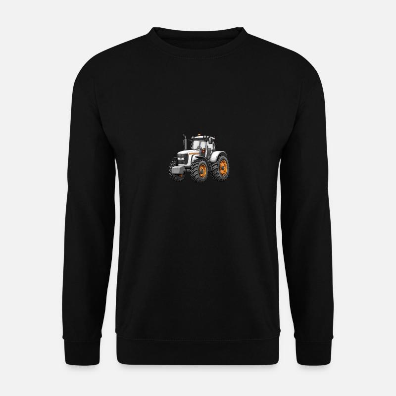 Cute Tractor - Unisex Sweatshirt - black