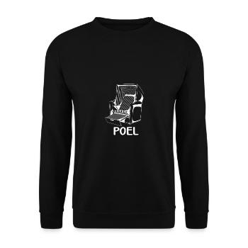 POEL BEACH CHAIR - Unisex Sweatshirt - black - Front - Alina (178cm) & Michal (187cm)