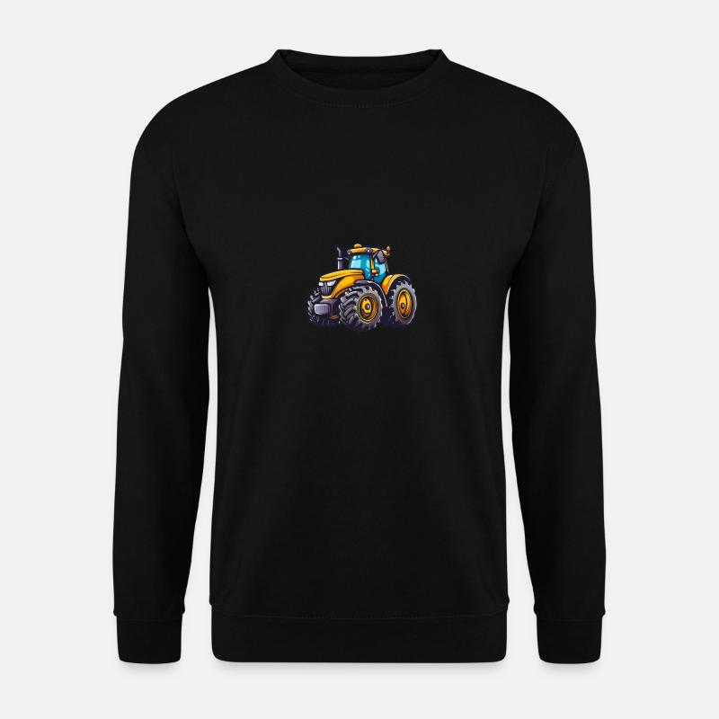 Cute Tractor - Unisex Sweatshirt - black