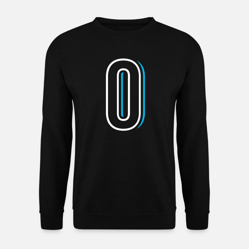 Number 0 - Zero - Unisex Sweatshirt - black