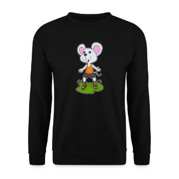 Patinage en ligne Souris Patins en ligne - Sweat-shirt Unisexe - noir - Devant - Alina (178cm) & Michal (187cm)