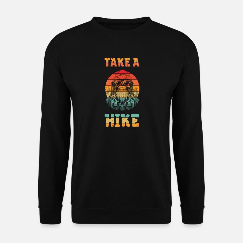 Take a hike - Unisex Sweatshirt - black