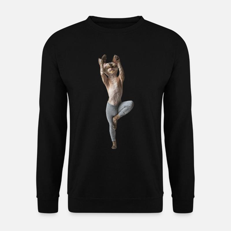Devon Rex - Unisex Pullover - Schwarz