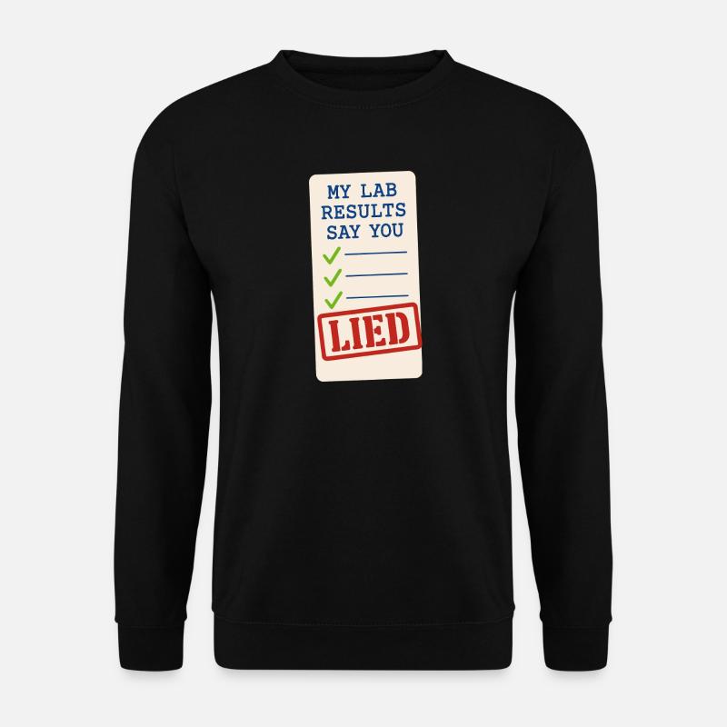 Forensic Chemist Crime Lab Toxicology - Unisex Sweatshirt - black