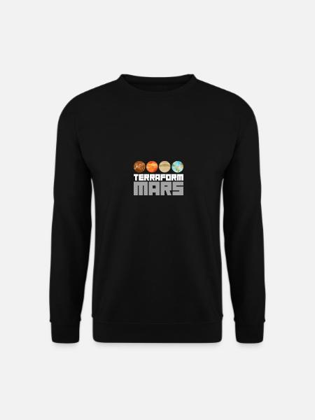 Occupy Mars Terraforming Retro Aeronautics Space - Sweat-shirt Unisexe - noir