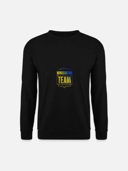Windsurfing Crew - Unisex Pullover - Schwarz