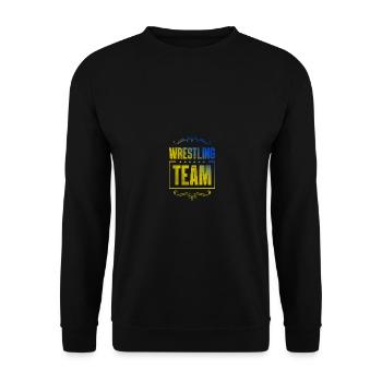 Wrestling Crew - Unisex Pullover - Schwarz - Vorne - Alina (178cm) & Michal (187cm)