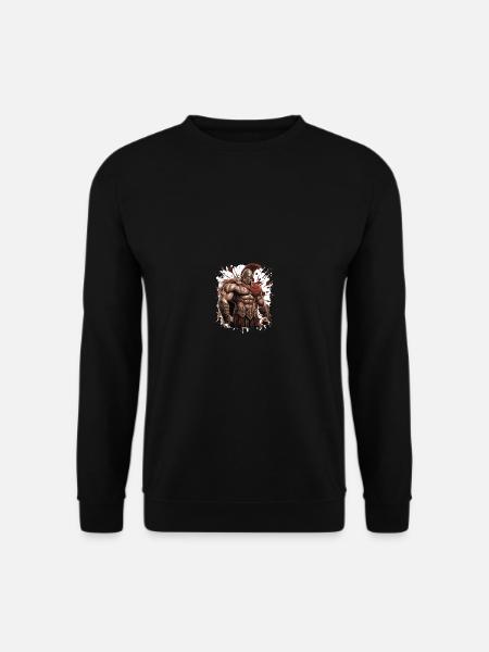 Spartan Muscles Gladiator - Unisex Sweatshirt - black