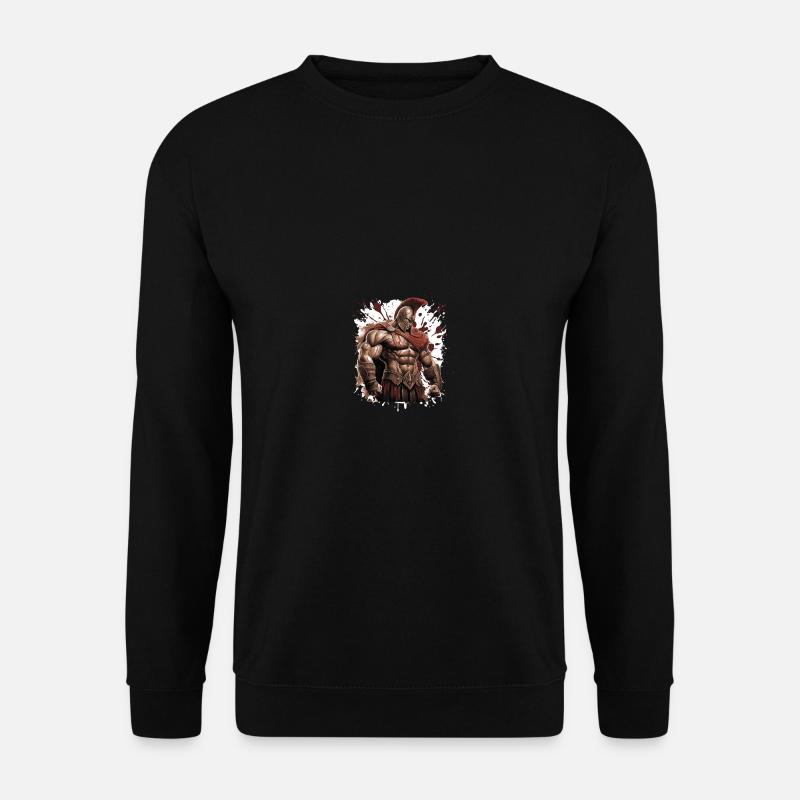 Spartan Muscles Gladiator - Unisex Sweatshirt - black