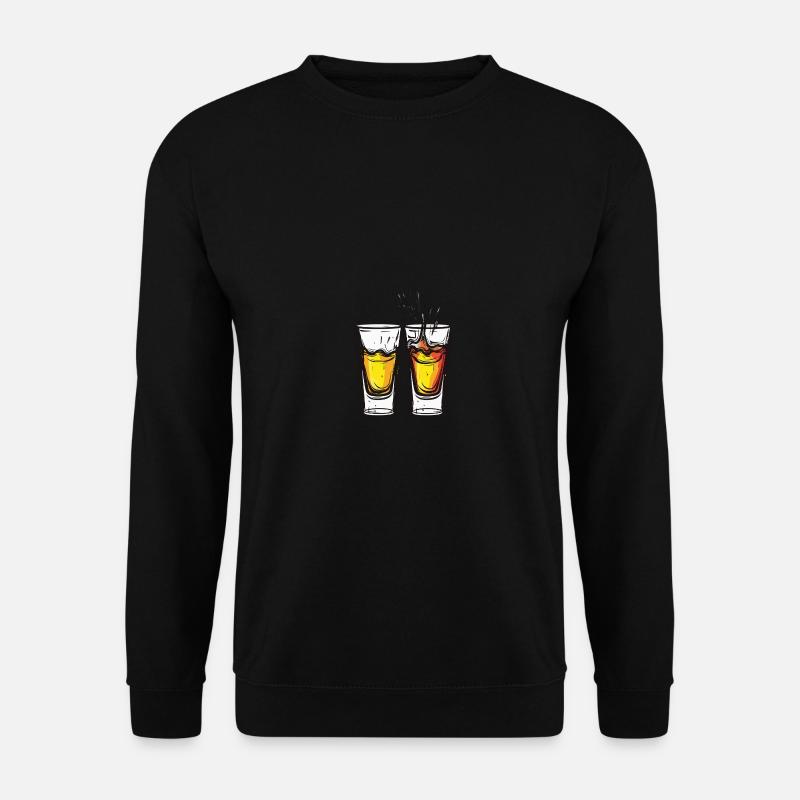 Tequila Glasses Vodka - Unisex Sweatshirt - black