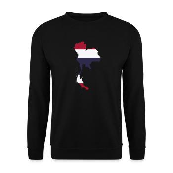 Thailand - Unisex Pullover - Schwarz - Vorne - Alina (178cm) & Michal (187cm)