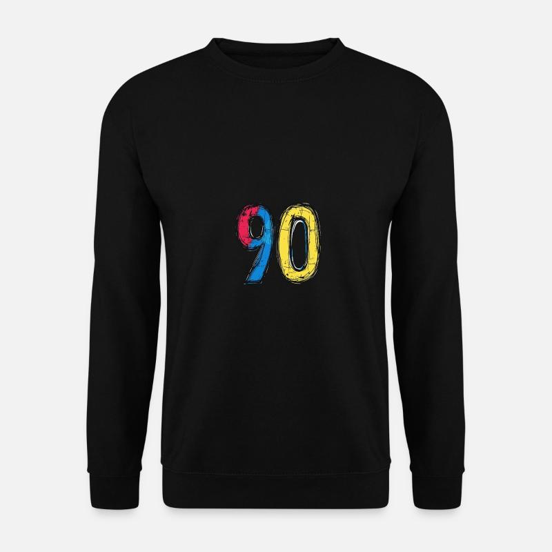 90 Number Comic - Unisex Sweatshirt - black
