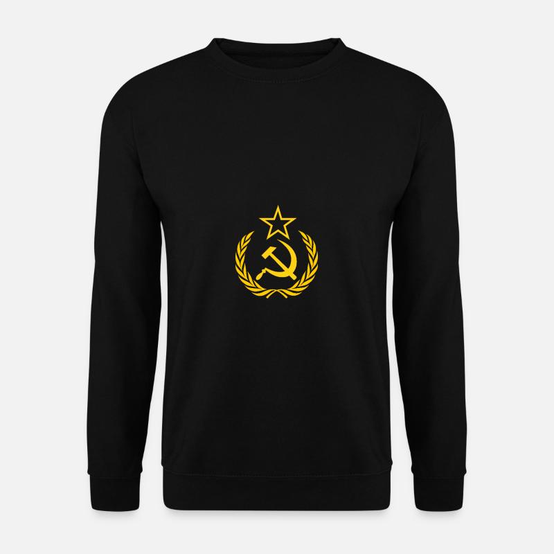 Kommunismus Sozialismus Sowjetunion Design - Unisex Pullover - Schwarz