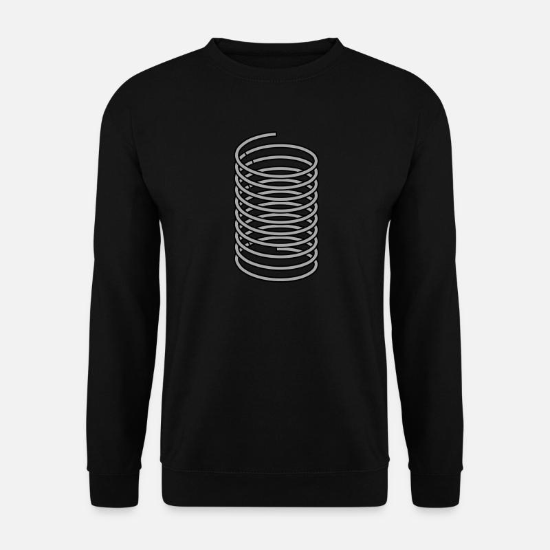 Sprungfeder - Unisex Pullover - Schwarz