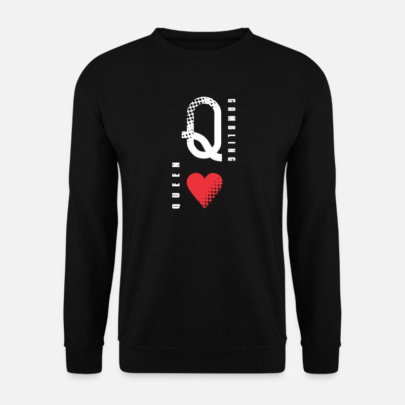 Poker - Unisex Pullover - Schwarz