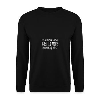 Lustiger Griechischer Spruch Griechenland Geschenk - Unisex Pullover - Schwarz - Vorne - Alina (178cm) & Michal (187cm)