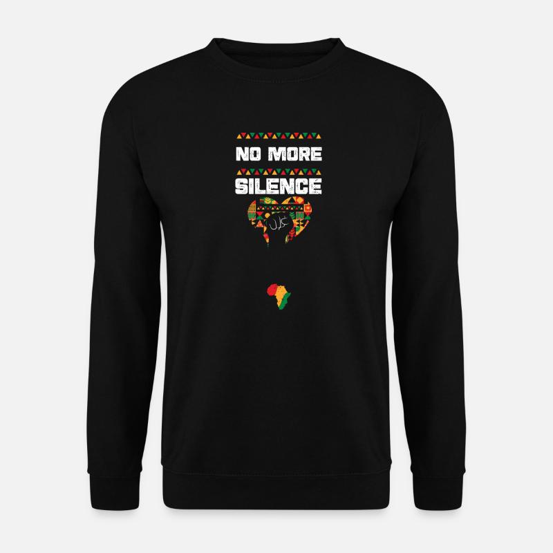 Plus de silence - Sweat-shirt Unisexe - noir