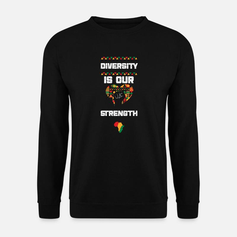 Diversity is Our Strength - Unisex Pullover - Schwarz