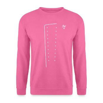 Chef cuisinier Toque - Sweat-shirt Unisexe - rose - Devant