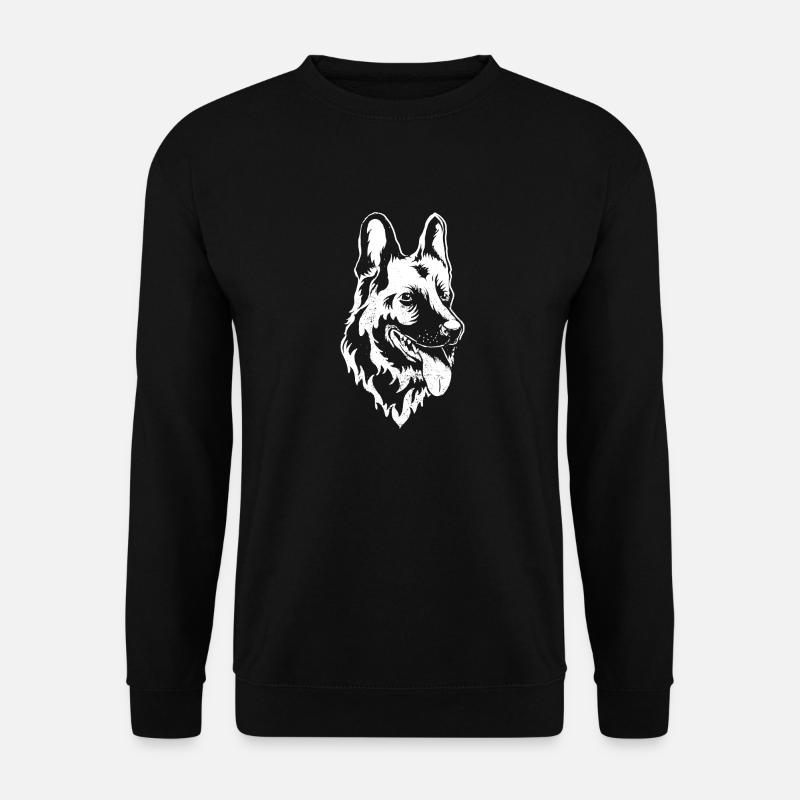 German shepherd dog - Unisex Sweatshirt - black