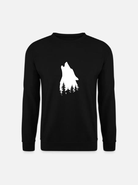 Der Mond ist meine Sonne - Unisex Pullover - Schwarz
