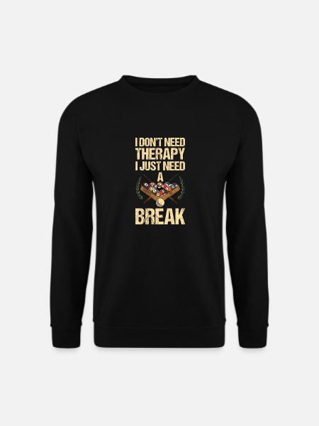 Billard billard billard - Sweat-shirt Unisexe - noir