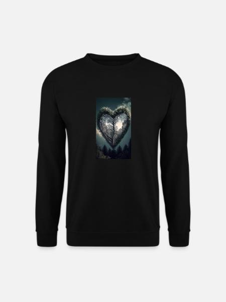 Naturliebe - Unisex Pullover - Schwarz