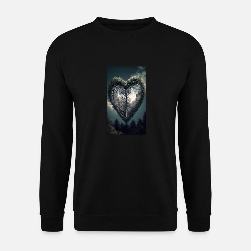 Naturliebe - Unisex Pullover - Schwarz