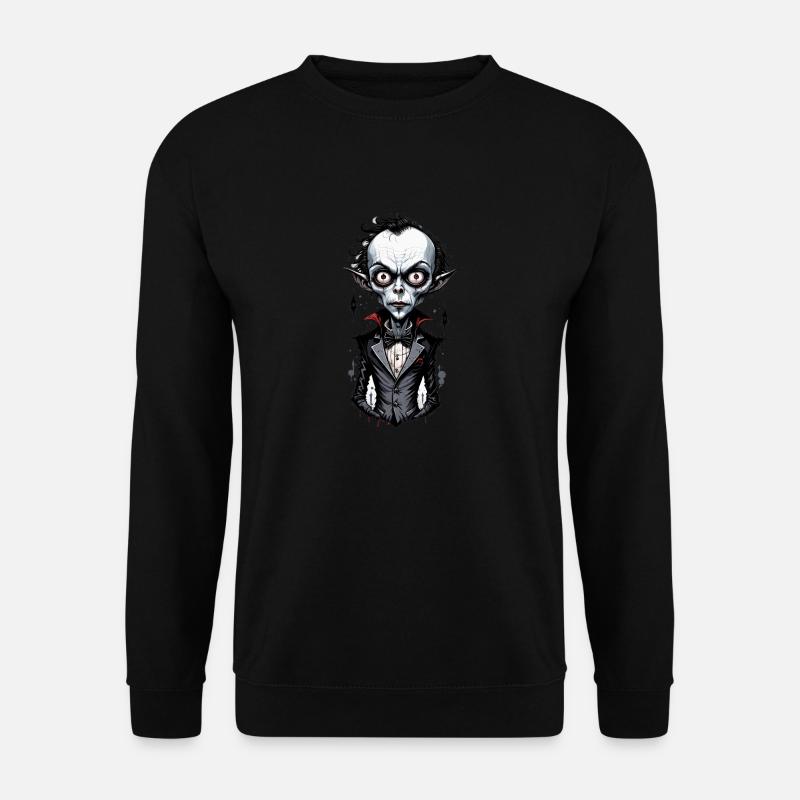 Ein großköpfiger Vampir 8 - Unisex Pullover - Schwarz