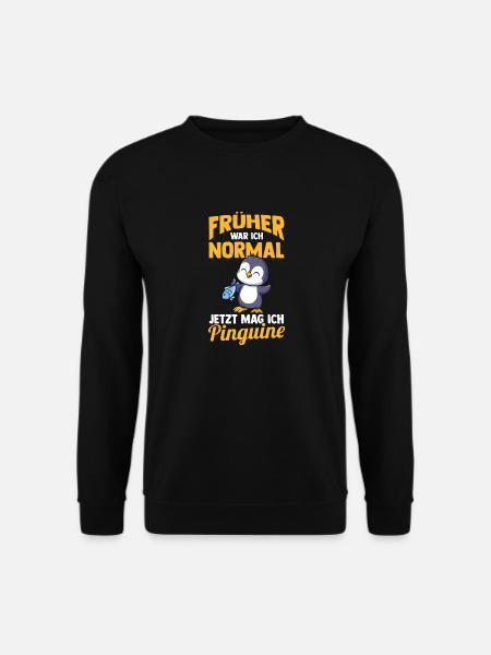 Pinguin - Unisex Pullover - Schwarz