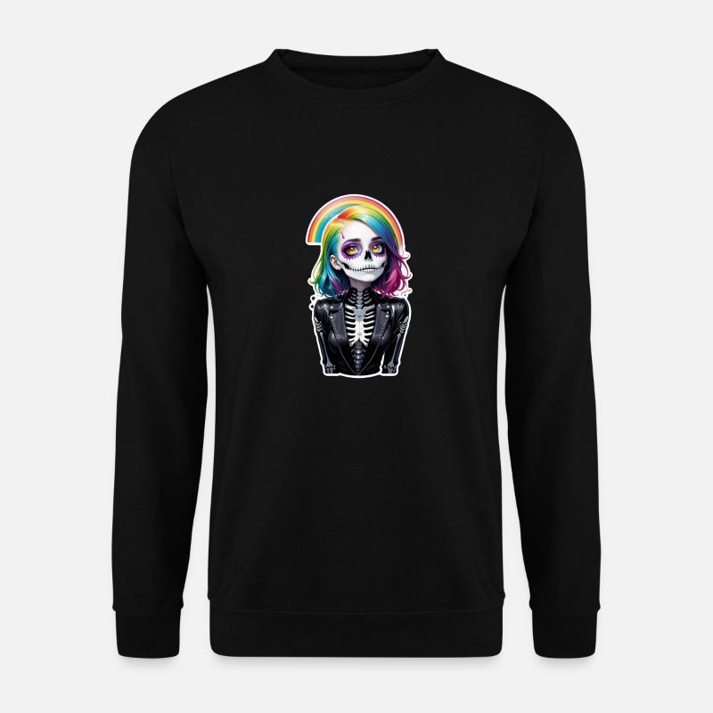 Halloween - Rock & Rainbow - Unisex Sweatshirt - black