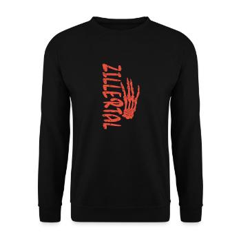 Zillettal - Unisex Pullover - Schwarz - Vorne - Alina (178cm) & Michal (187cm)