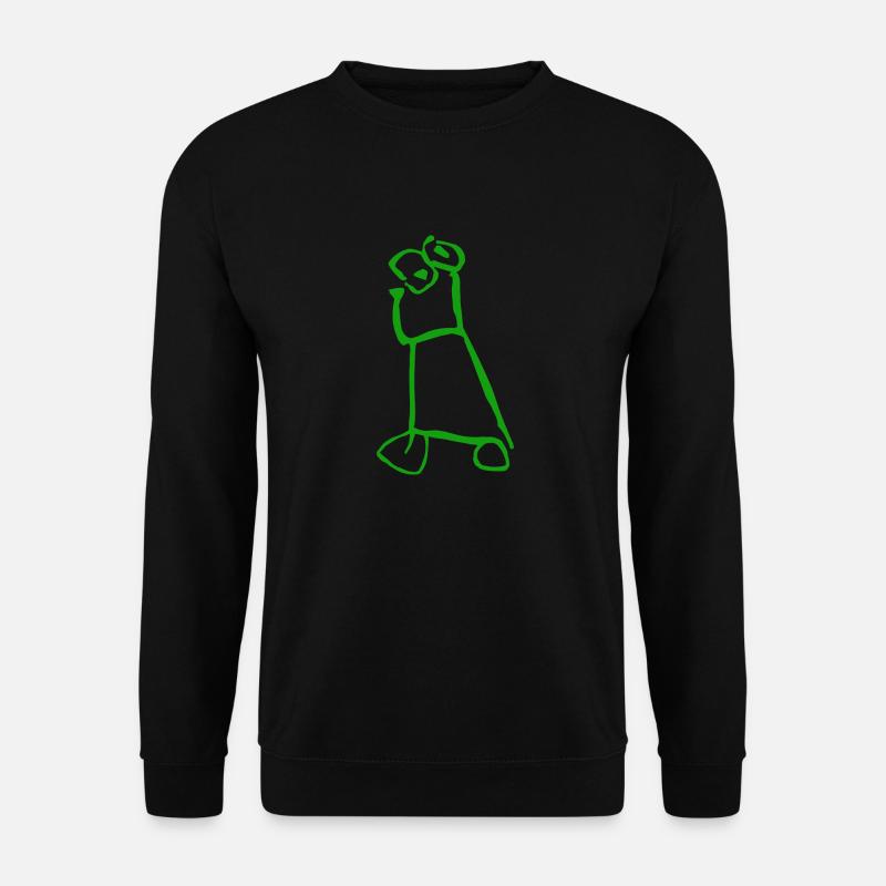 Majakuja (grün) - Unisex Pullover - Schwarz