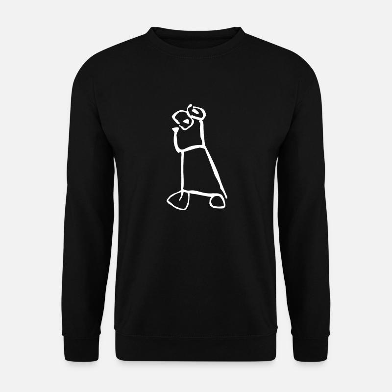 Majakuja (weiß) - Unisex Pullover - Schwarz
