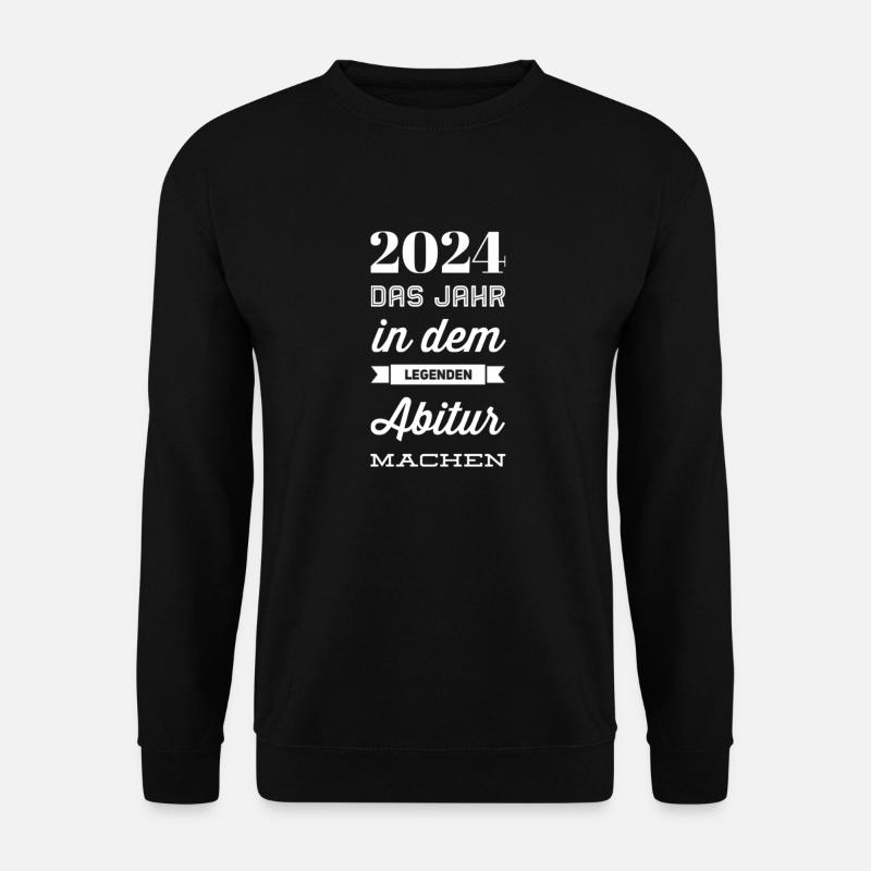 Abi - ABITUR - Unisex Sweatshirt - black